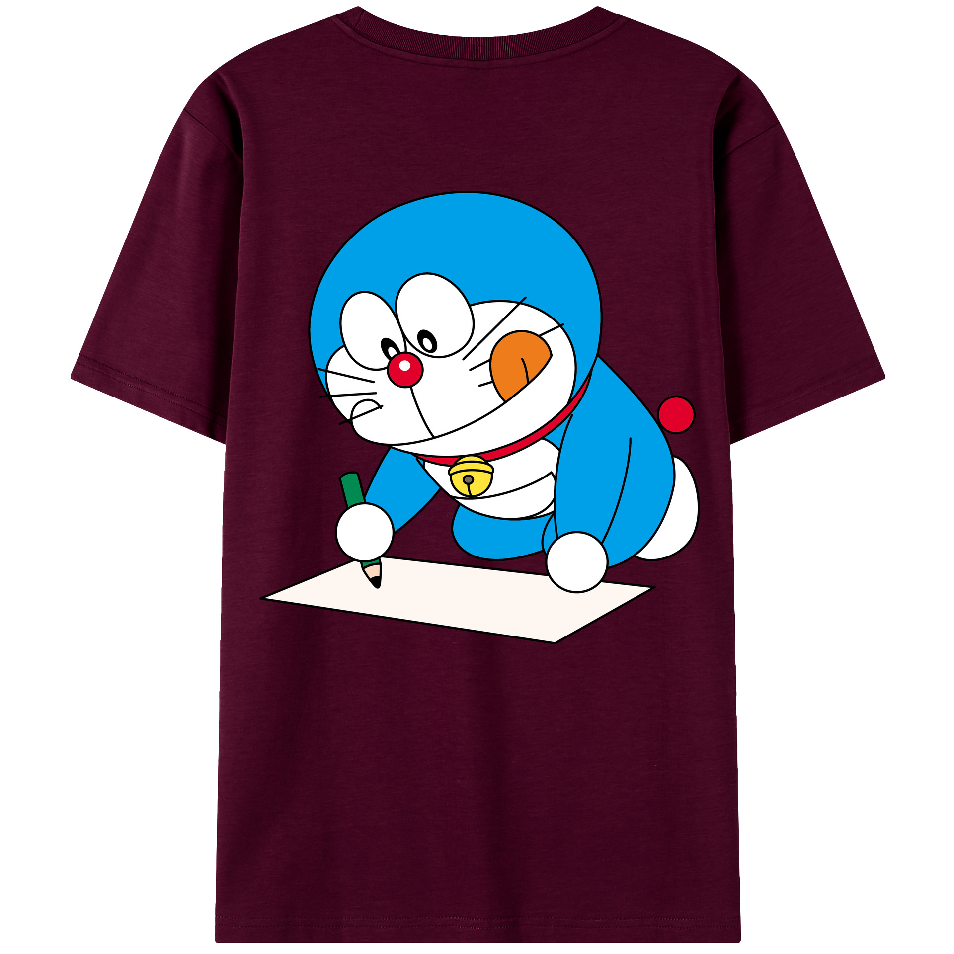 （画像用） ドラえもん Doraemon レディース半袖Tシャツ(バックプリント)
